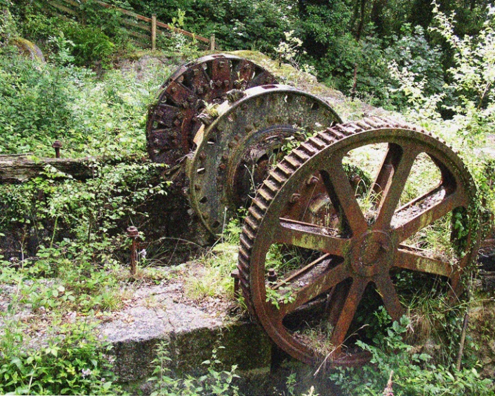 Waterwheel remains
