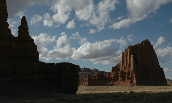 Temples of of the Sun and Moon - Cathedral Valley