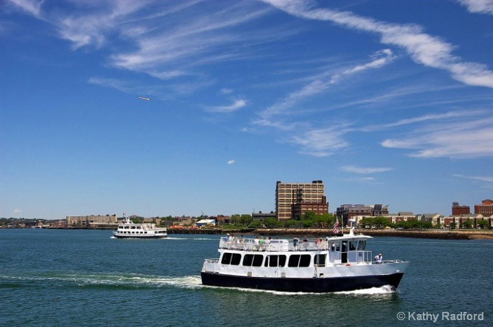 Viewing Boston Harbor