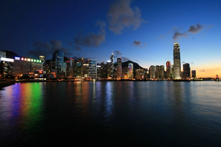 Hong Kong in blue02