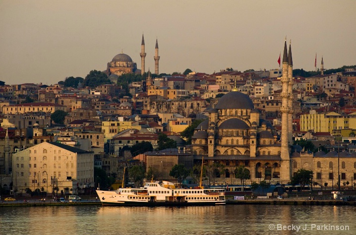 Sunrise in Istanbul, Turkey