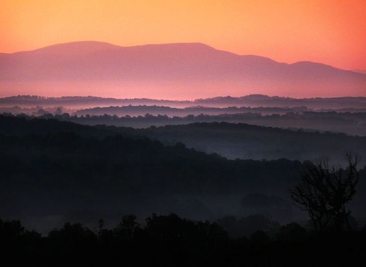 Tennessee Ridges at Sunrise