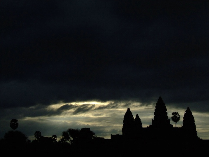 Stormy Angkor Wat Dawn