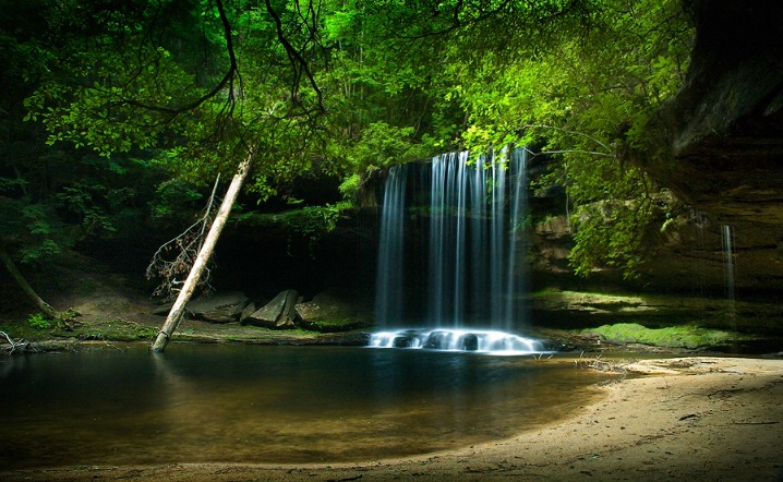 Upper Caney Creek Falls