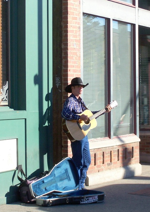 Street Corner Musician