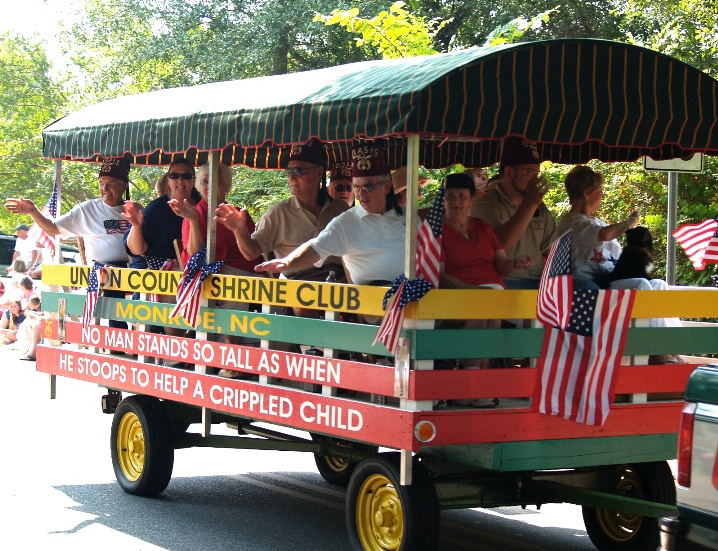 Shriner's ride in Style