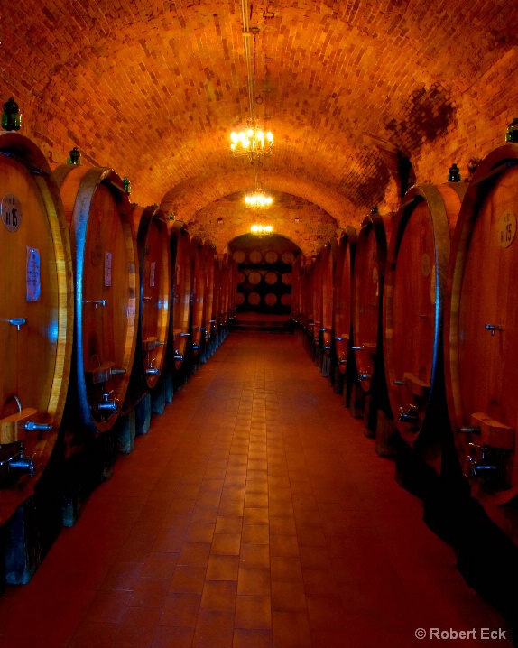 Wine Cellar in Tuscany - ID: 6509906 © Robert A. Eck