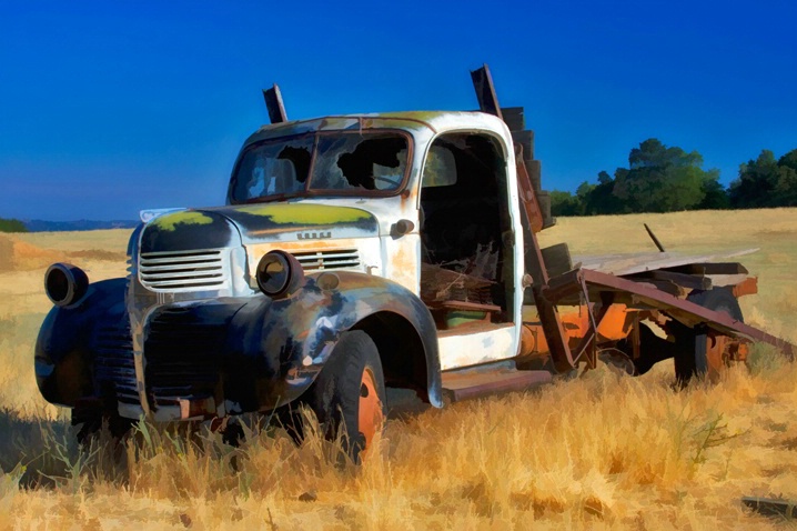 Abandoned Dodge - ID: 6512669 © Leslie J. Morris