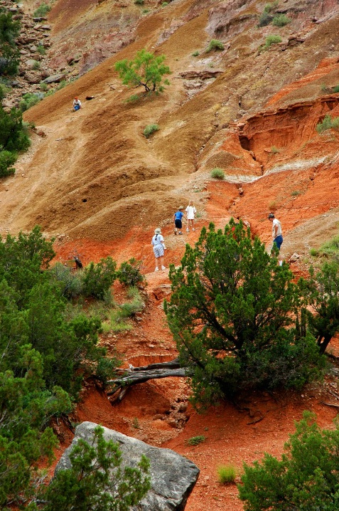 Climbing Palo Duro