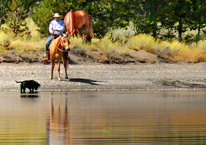 Watering Time, Hebgen Lake