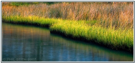 Tidal Creek at Sunset