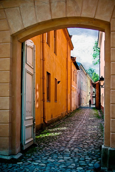 Old town entryway