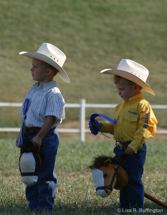 Little Cowboys in Training - ID: 6566170 © Lisa R. Buffington