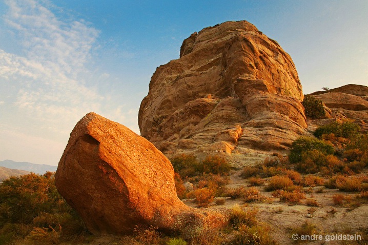 Rock Formations at Vasquez Rocks