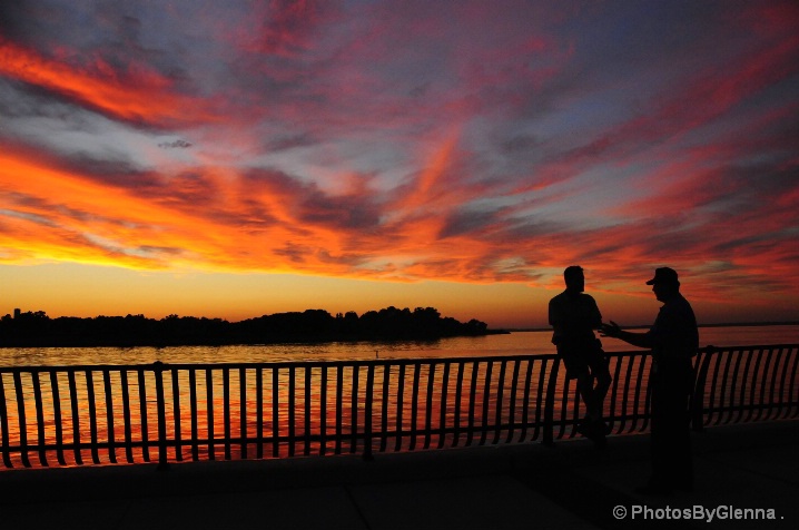 Keyport Sunset 7-14-08