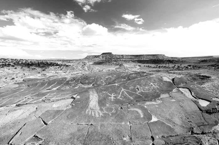 Petroglyphs at the Ojito Wilderness