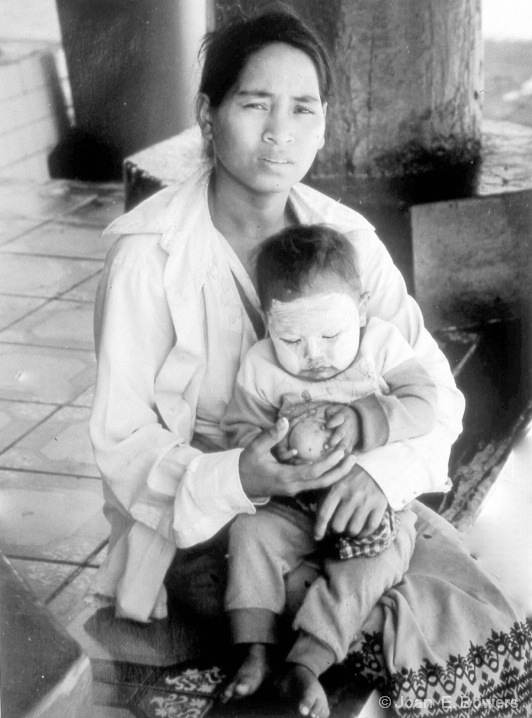 Mother and Child Resting