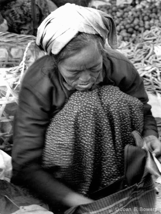 Inle Lake Market Purchase - ID: 6595424 © Joan E. Bowers