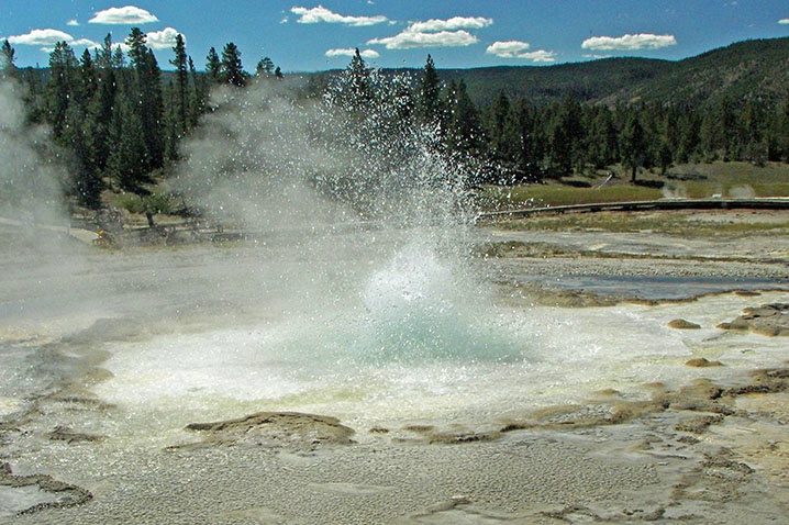 Sawmill Geyser, Yellowstone NP - ID: 6599612 © Denny E. Barnes