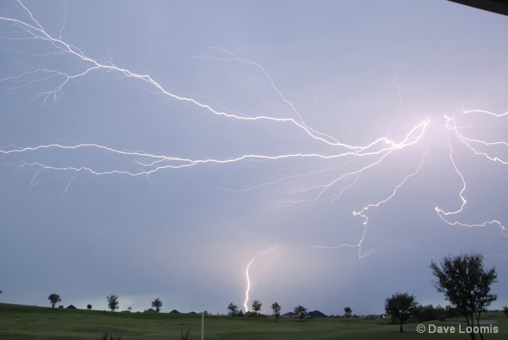 Lightning Over The Ranch - ID: 6605838 © Dave Loomis