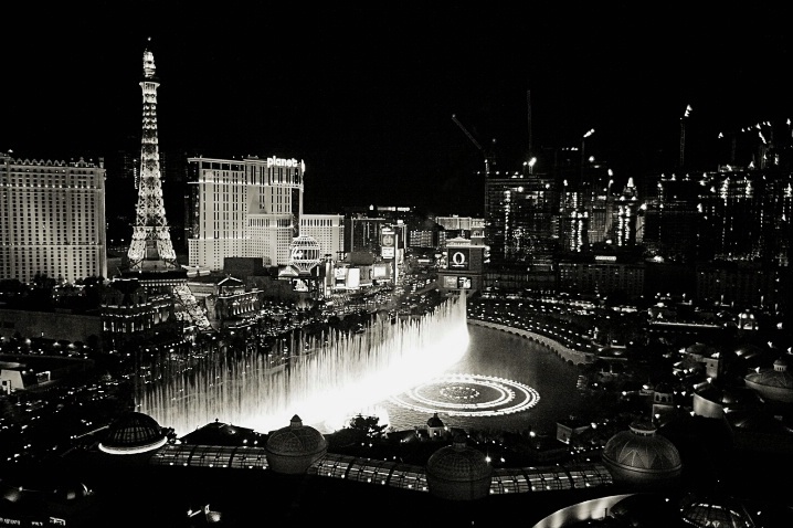 Las Vegas in Black and White . . .