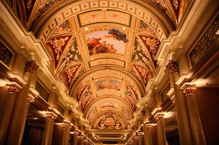 Venetian Hotel Lobby  . . . 