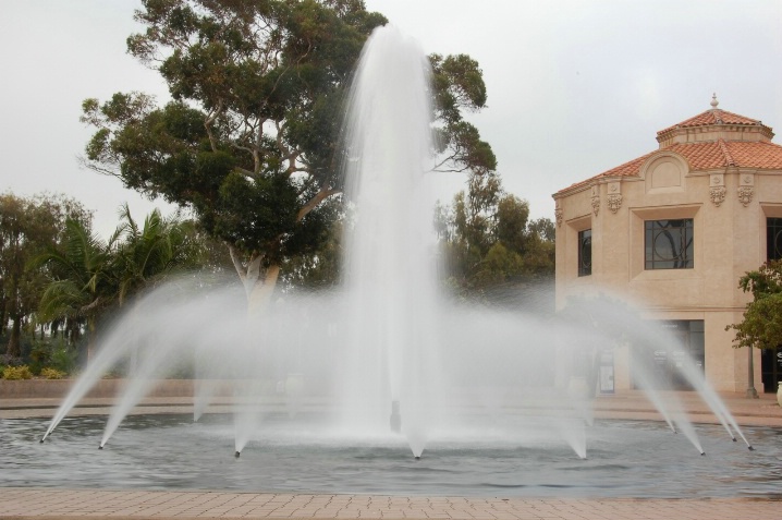 Fountain at Slow Shutter Speed