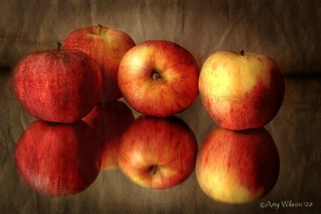 Apples In Reflection