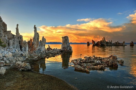 Mono Lake, Sunset