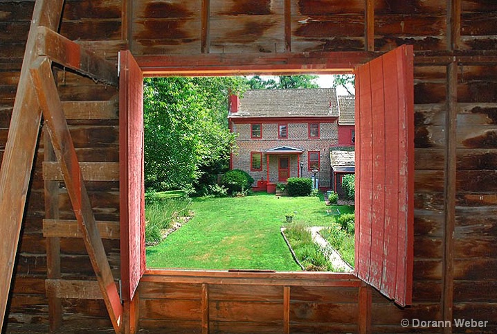 Through The Barn Window