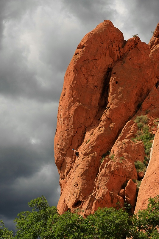 Red Rock Climber