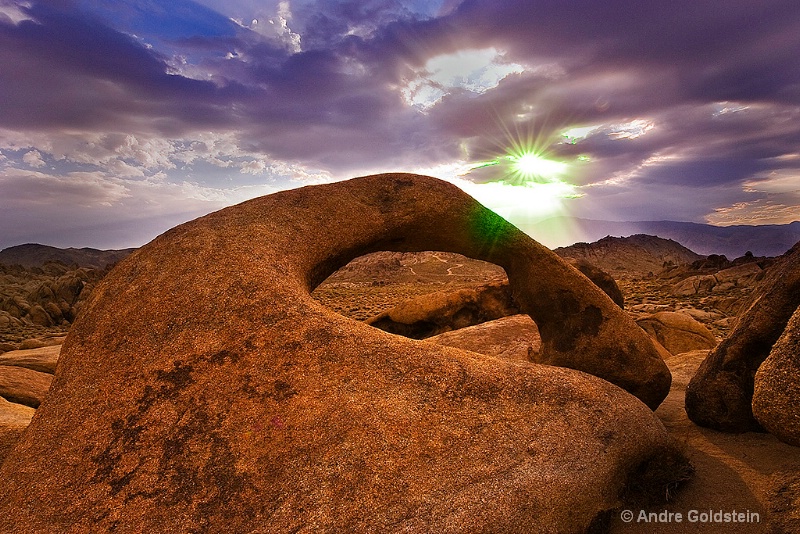 Mobius Arch at Sunrise, Alabama Hills, CA