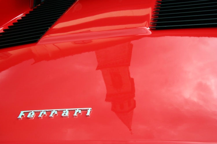 Ferrari reflection