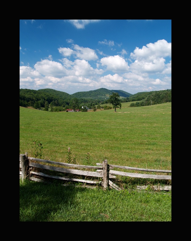 Summer Day Blue Ridge Parkway