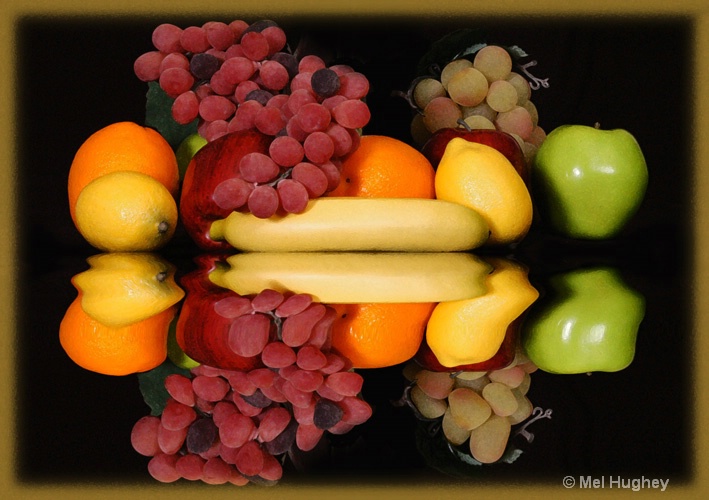 Reflection Of Fruit