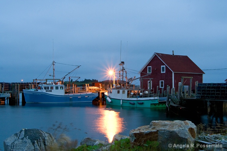 Yarmouth, NS lobster dock