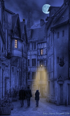 Night Walk - Vieux Rouen - France