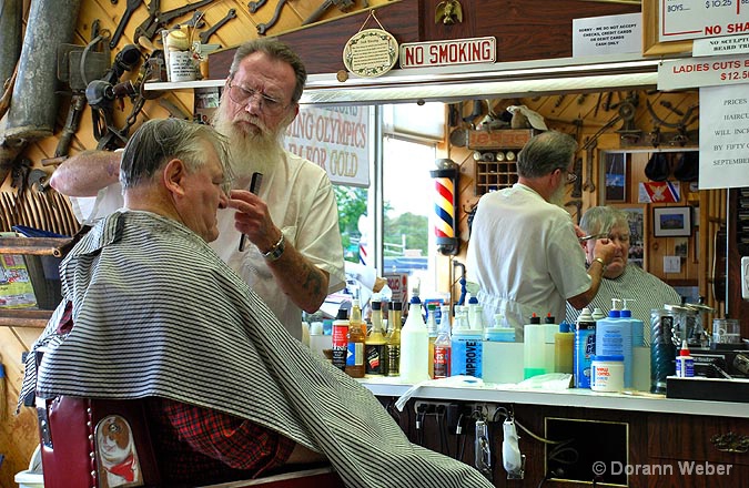 Morning At The Barber