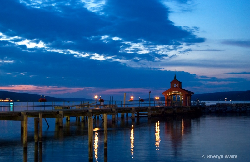 Seneca Harbor at dusk