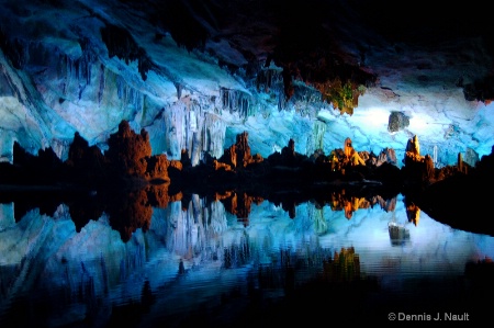 Blue Cave, Guilin, China