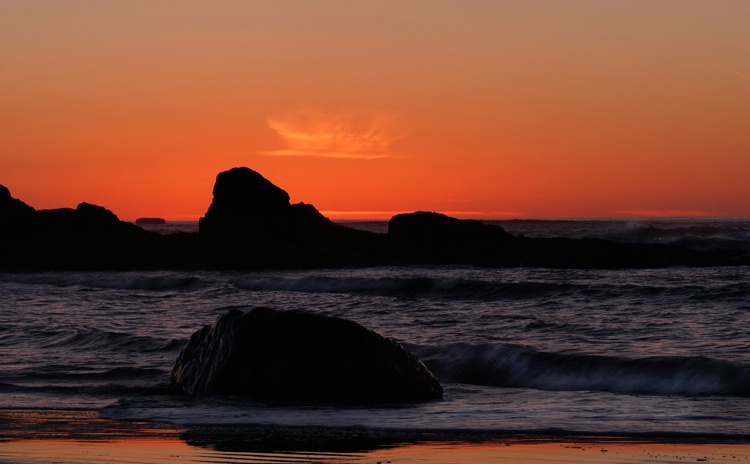 Pacific Coast Sunset 