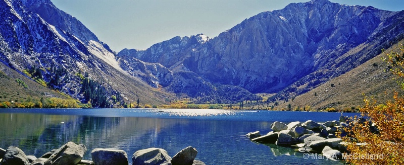 Convict Lake in the Eastern Sierras
