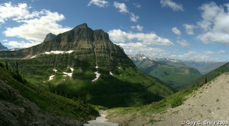Glacier National Park Panorama