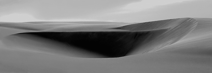 dunes abstract negative space