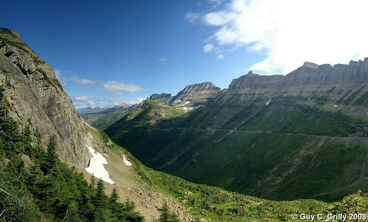 Panorama from Logan Pass