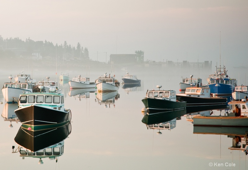 Misty Maine Morning - ID: 6821733 © Ken Cole