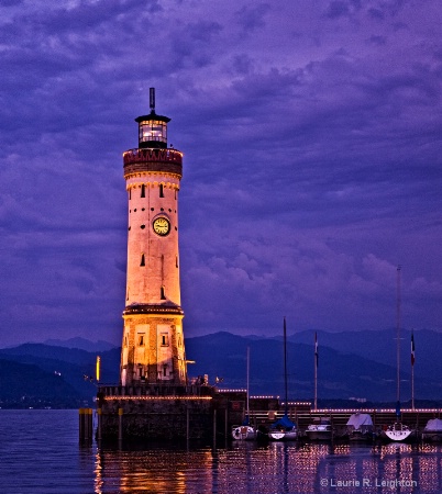 Lighthouse, Lindau Island, Germany