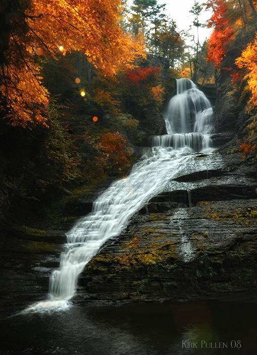 Fall at Dingmans Falls - Kirk Pullen Photography