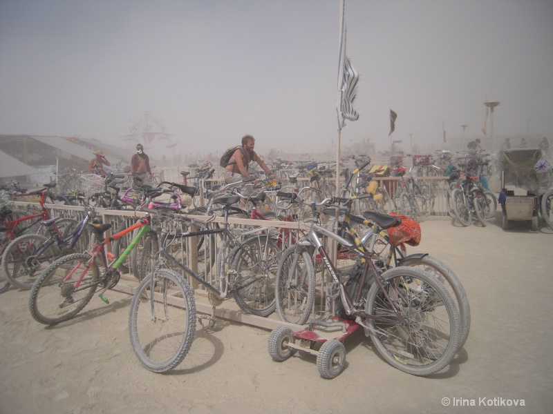 Burning Man 2008 bikes