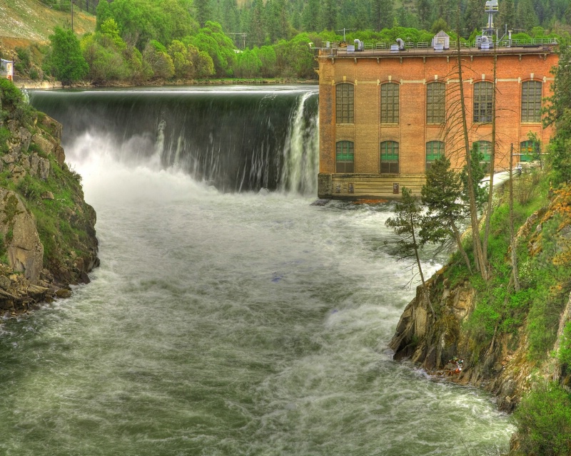 Nine Mile Falls HDR